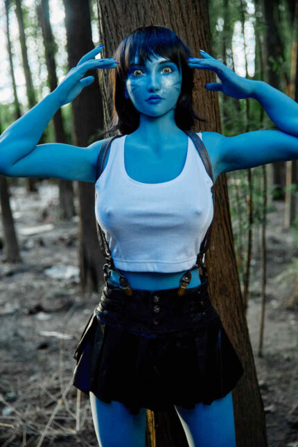 Kaira-158cm/5ft2 Blue Skin B-cup TPE Fantasy Sex Doll